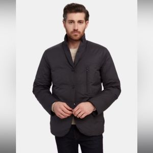 NWT BLDWN Mens Designer Flavin double sided Puffer black jacket